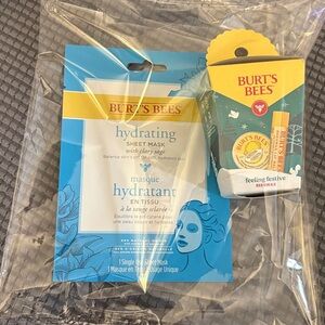 Gift Set 
Burt's Bees lip, cuticle and face treatments
